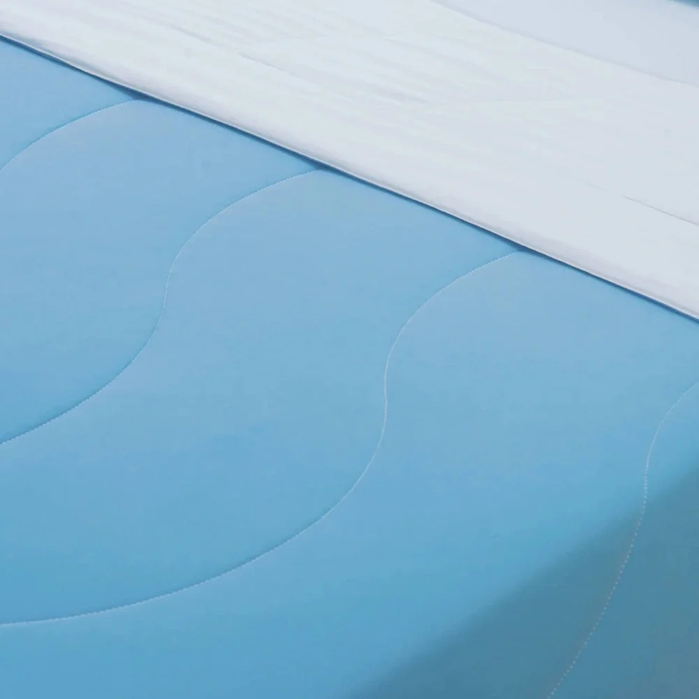 REST Evercool Cooling Comforter in Aqua Blue - King and Queen